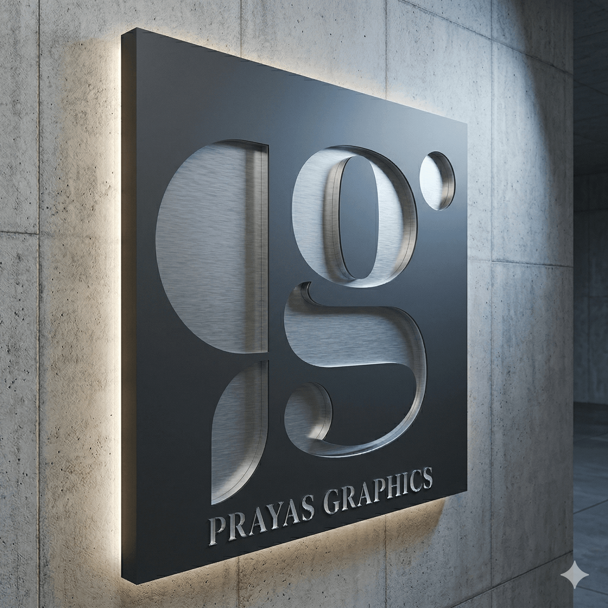 Inner Cut ACP Signboard